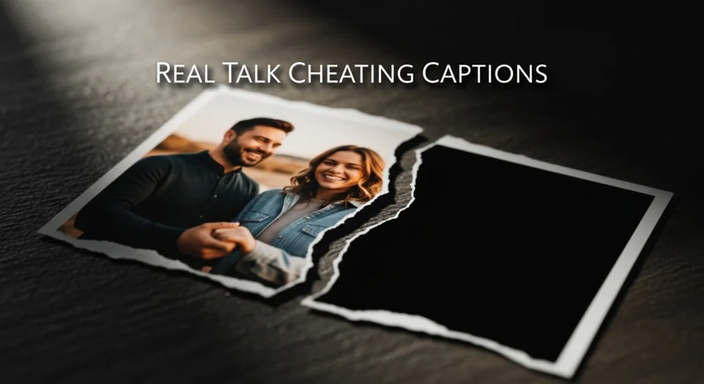 Real Talk Cheating Captions