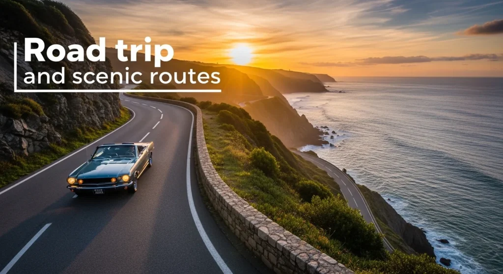 Road trip and scenic routes