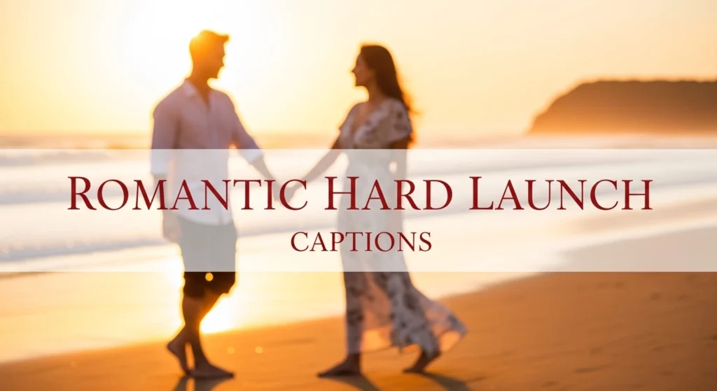 Romantic Hard Launch Captions