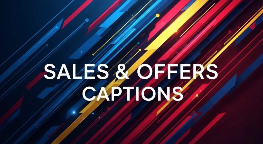 Sales & Offers Captions
