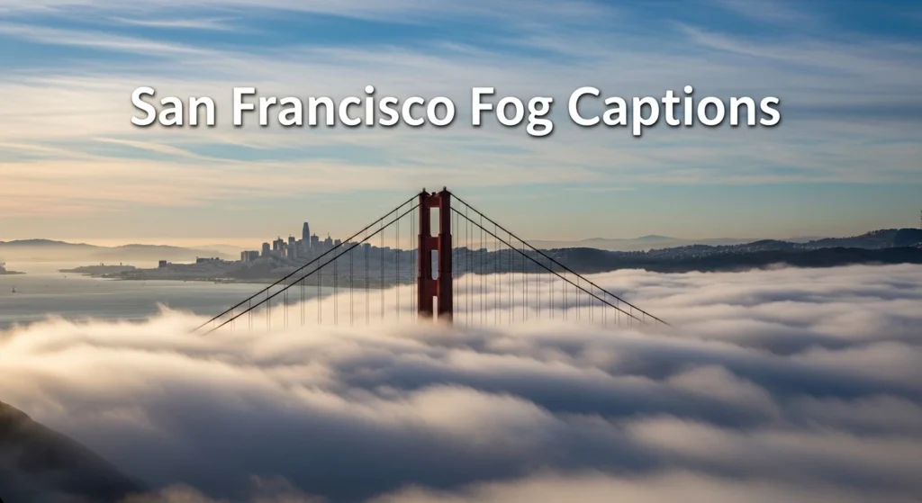 San Francisco Fog Captions