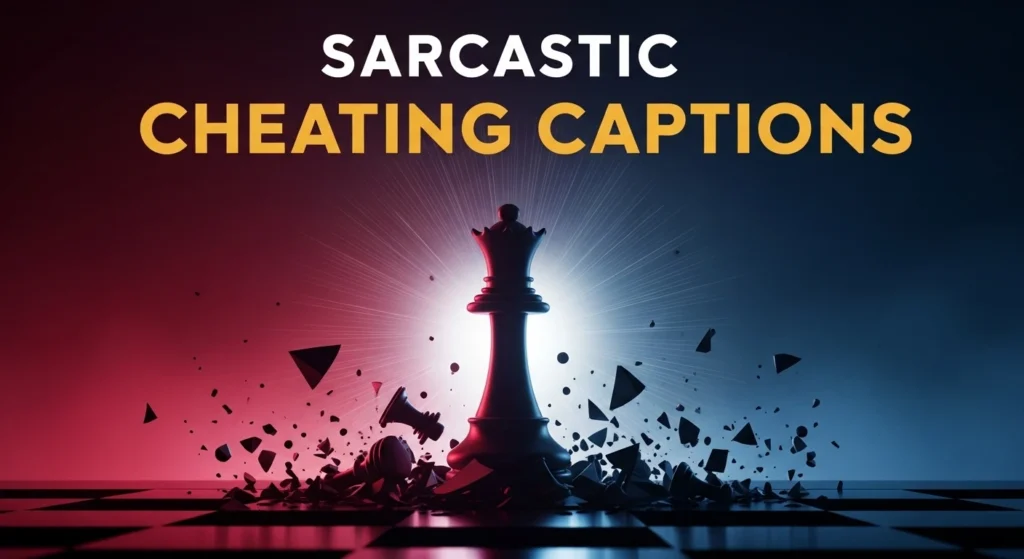 Sarcastic Cheating Captions