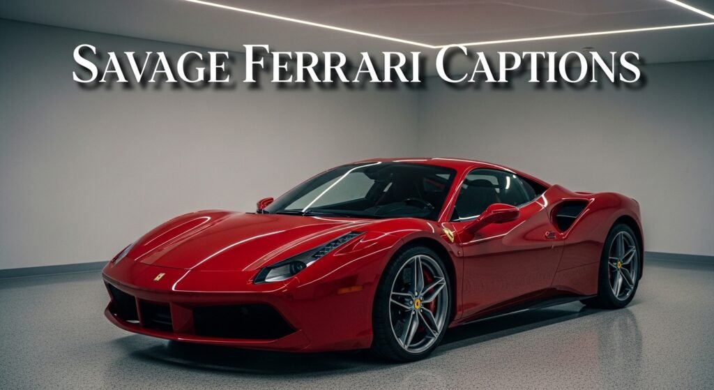 Savage Ferrari Captions