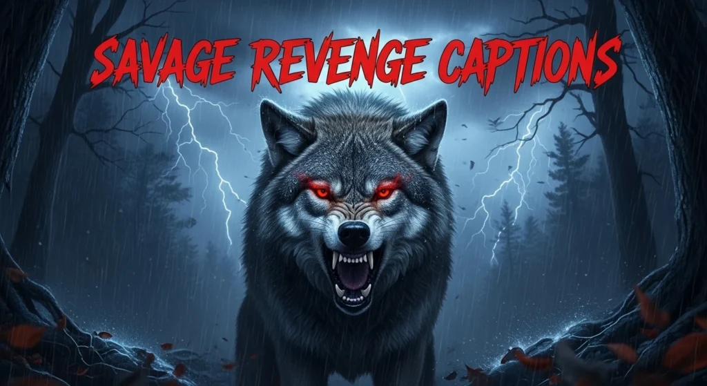 Savage Revenge Captions