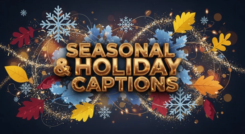 Seasonal & Holiday Captions