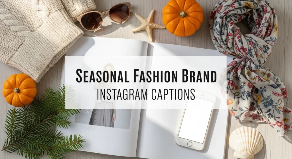 Seasonal Fashion Brand Instagram Captions