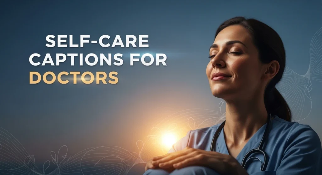 Self-Care Captions for Doctors