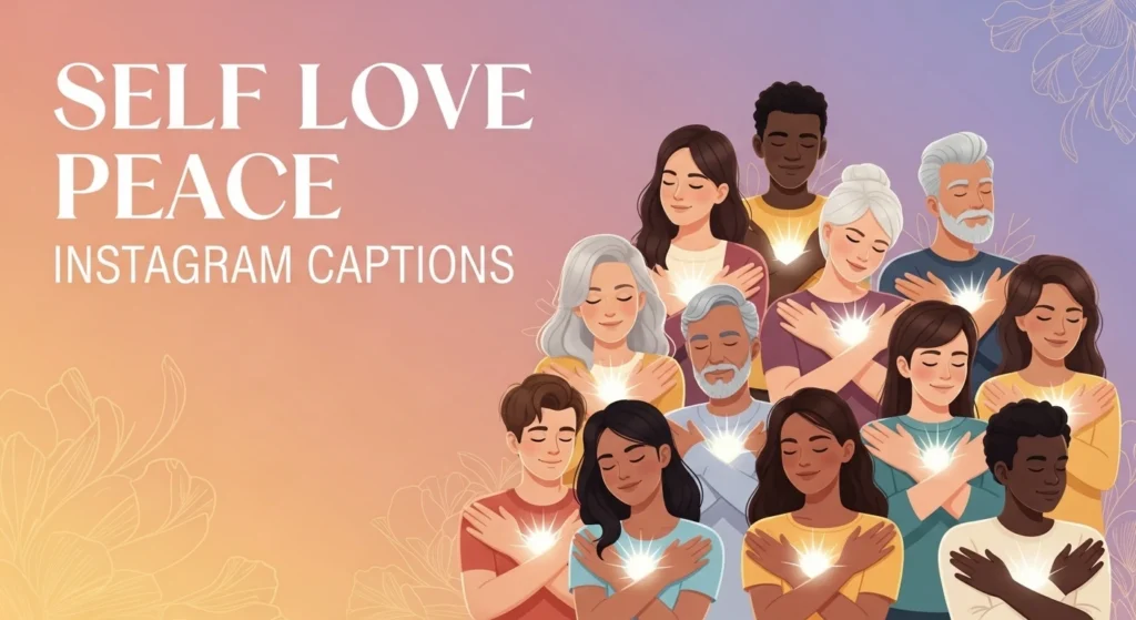 Self Love Peace Instagram Captions