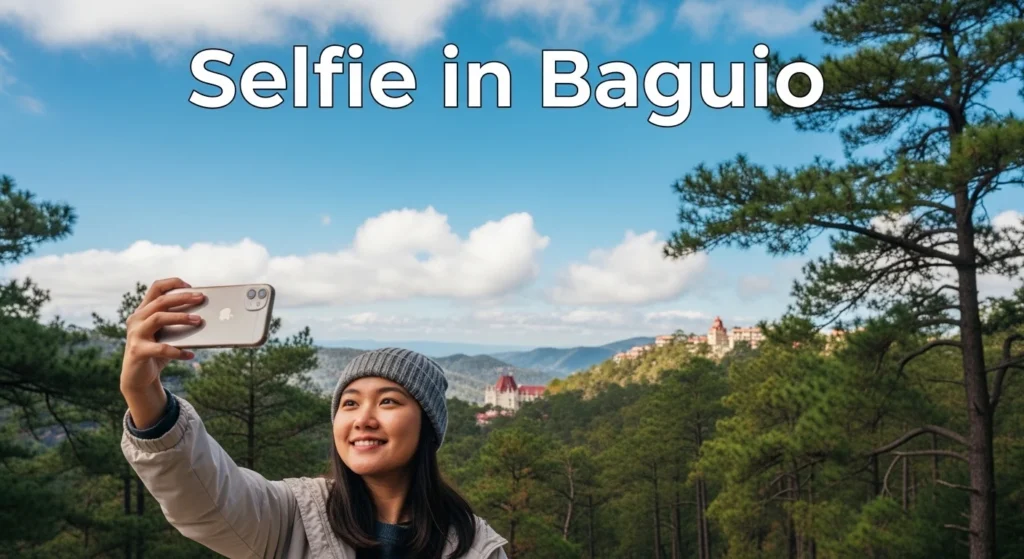 Selfie in Baguio