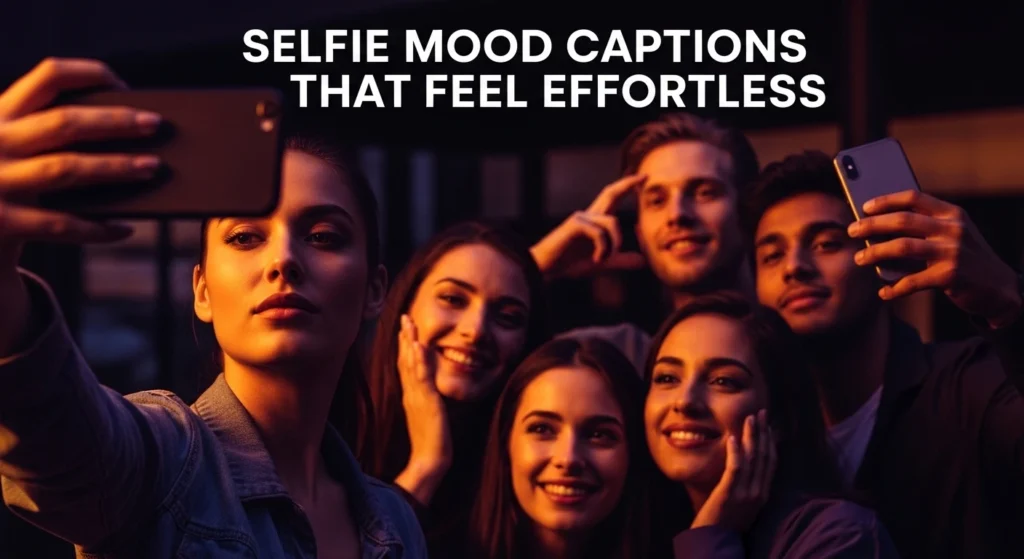 Selfie Mood Captions That Feel Effortless