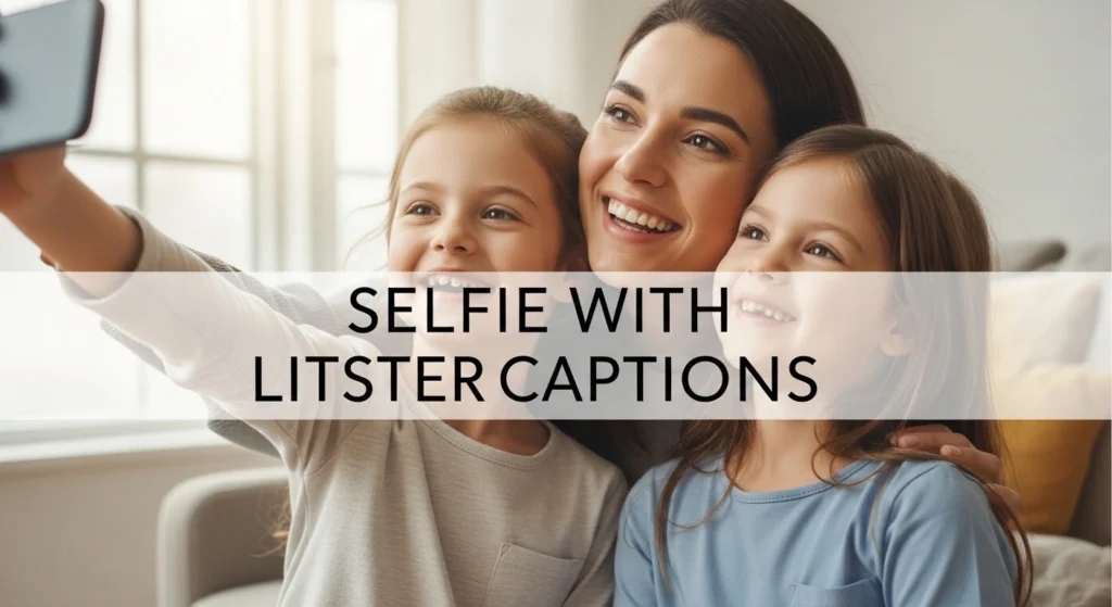 Selfie with Little Sister Captions