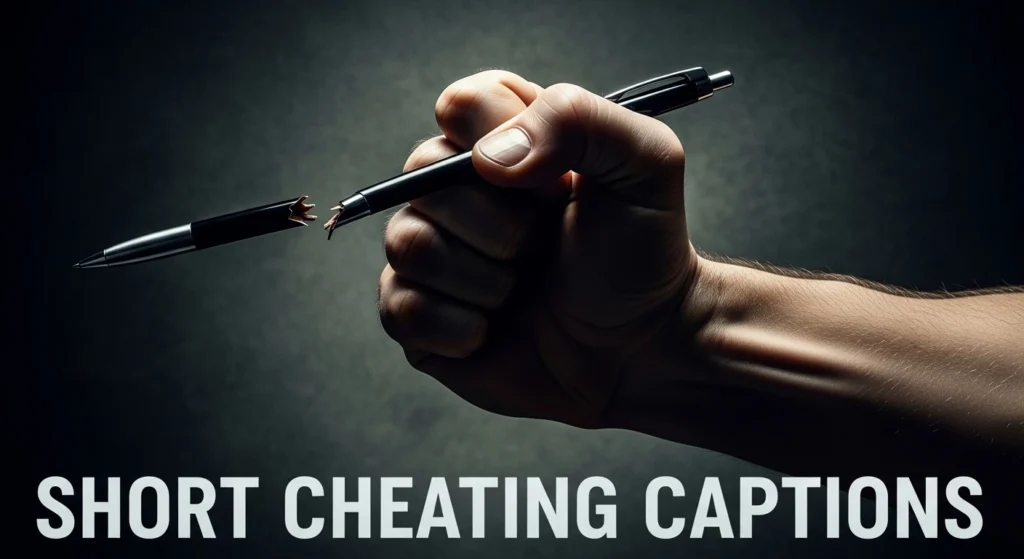 Short Cheating Captions