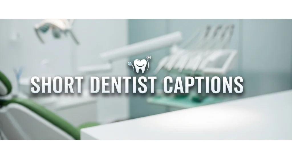 Short Dentist Captions