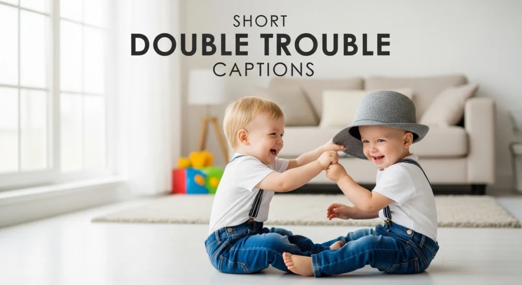 Short Double Trouble Captions