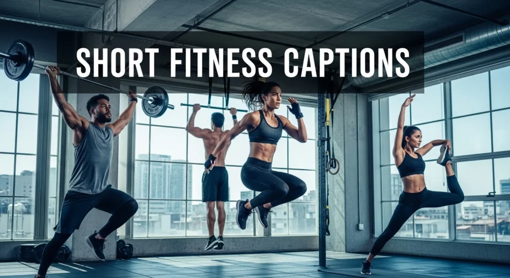 Short Fitness Captions