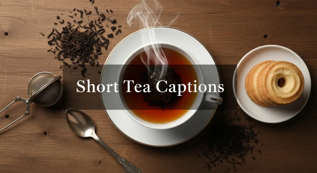 Short Tea Captions