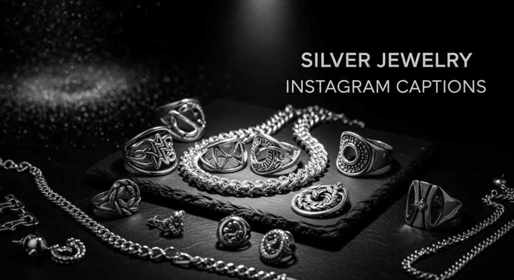 Silver Jewelry Instagram Captions