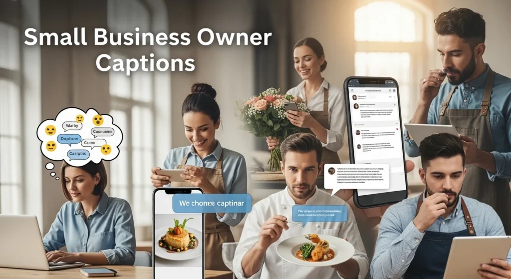 Small Business Owner Captions