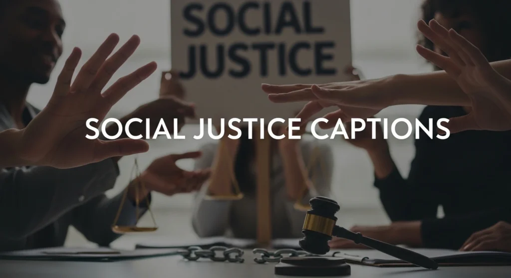 Social Justice Captions