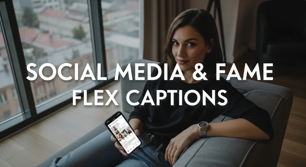 Social Media & Fame Flex Captions