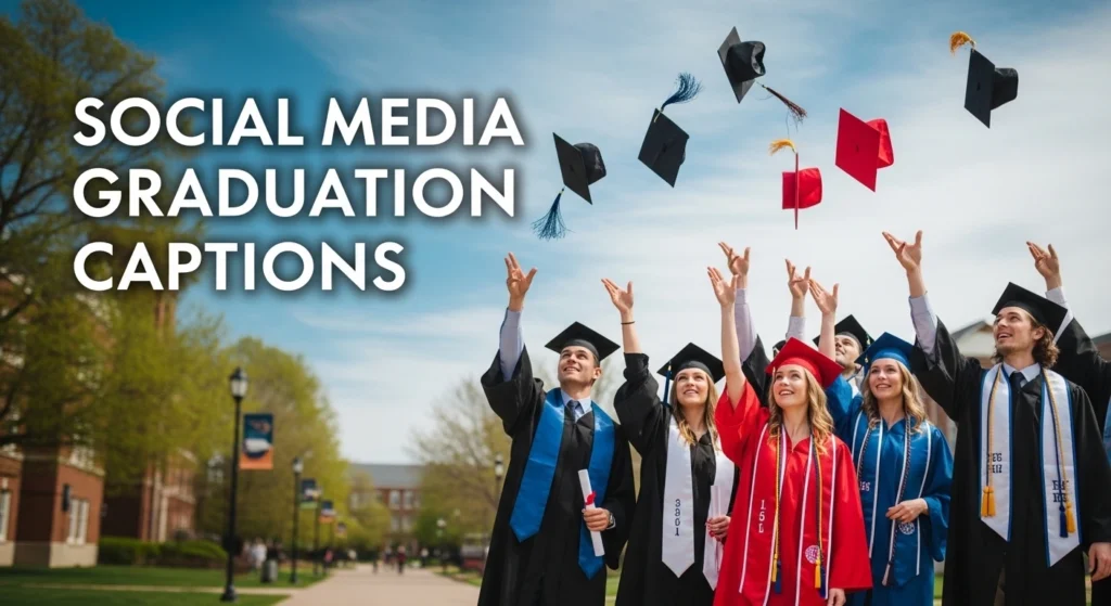 Social Media Graduation Captions