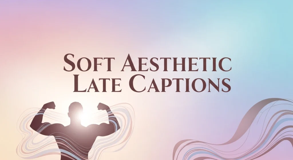 Soft Aesthetic Late Captions
