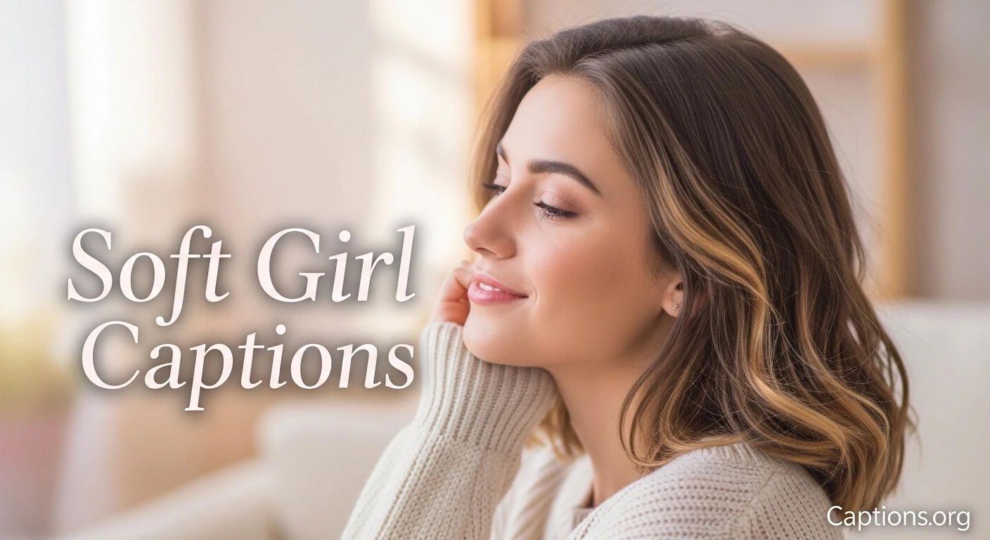 Soft Girl Captions
