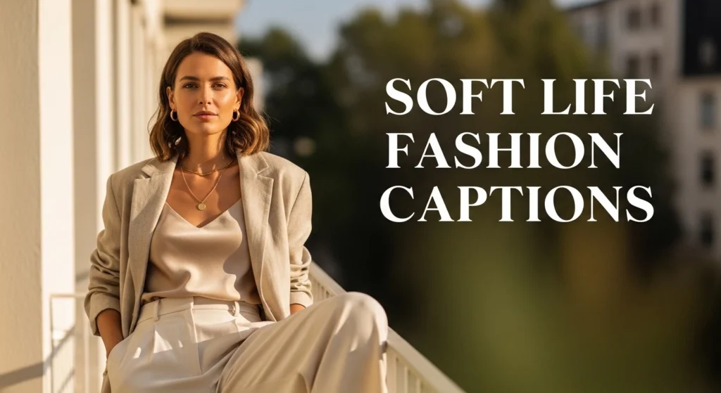 Soft Life Fashion Captions