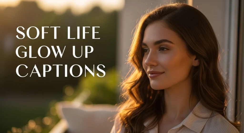 Soft Life Glow Up Captions