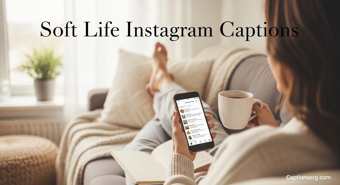 Soft Life Instagram Captions