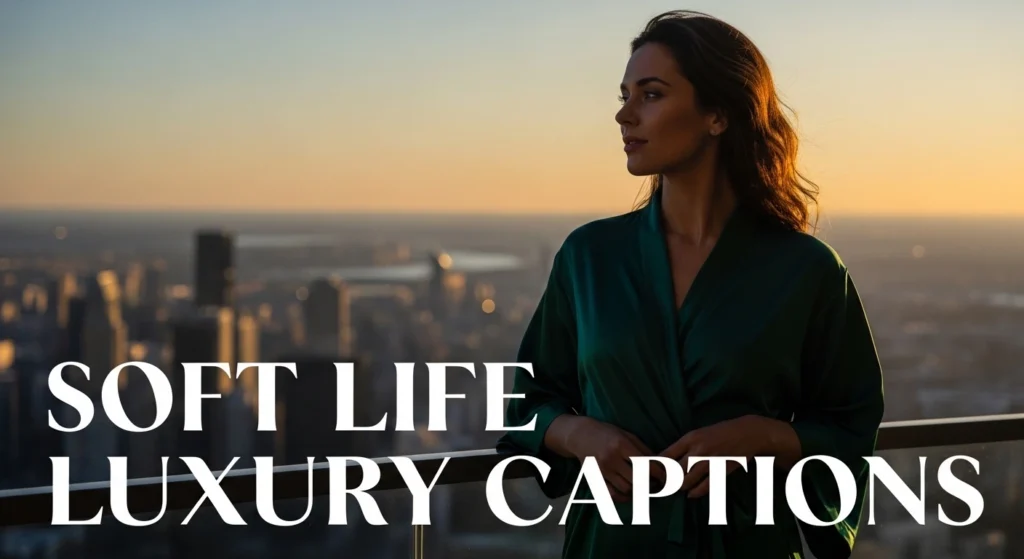 Soft Life Luxury Captions