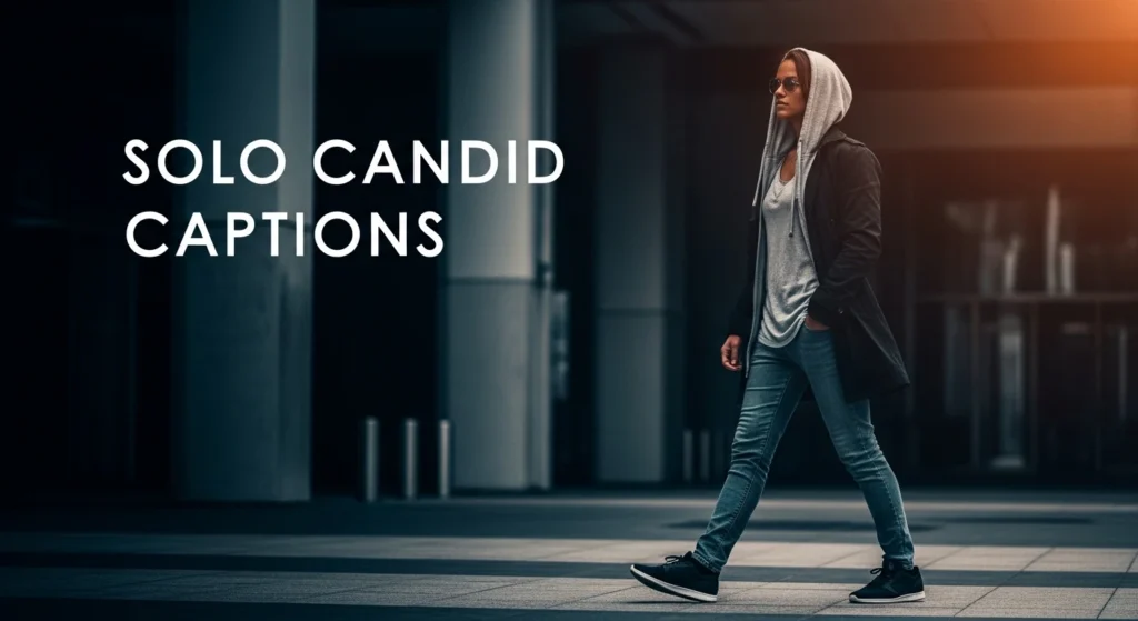 Solo Candid Captions