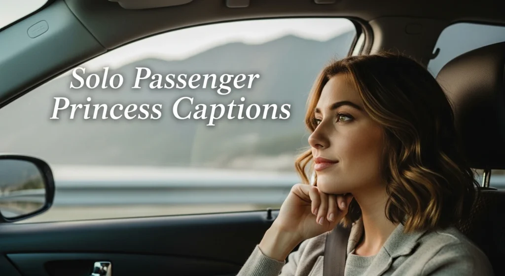 Solo Passenger Princess Captions