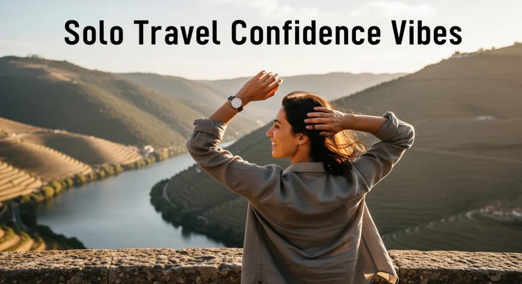Solo travel confidence vibes
