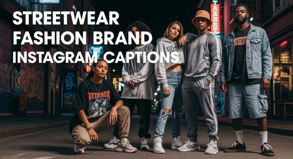 Streetwear Fashion Brand Instagram Captions