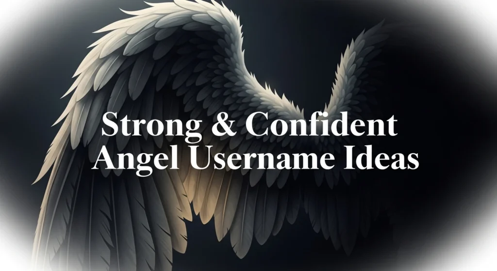 Strong & Confident Angel Username Ideas