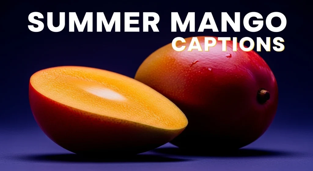 Summer Mango Captions