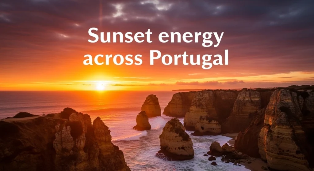 Sunset energy across Portugal