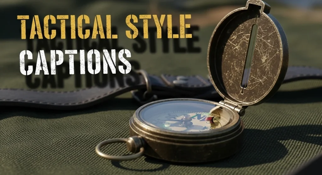 Tactical Style Captions