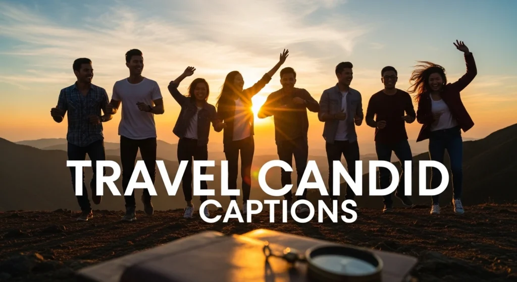 Travel Candid Captions