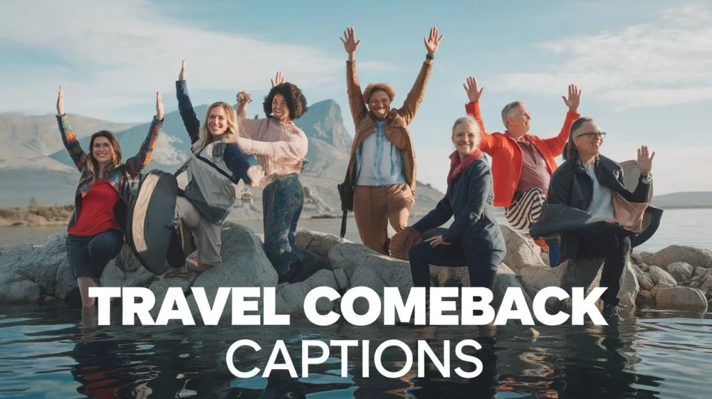 Travel Comeback Captions