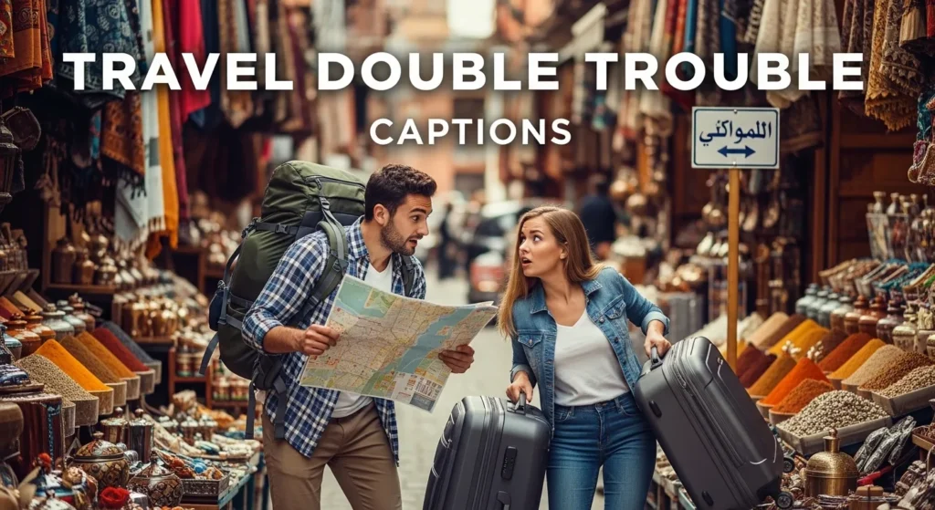 Travel Double Trouble Captions