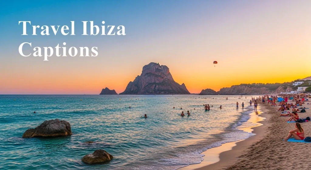 Travel Ibiza Captions