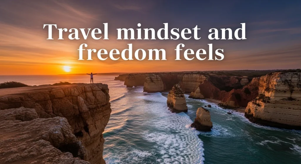 Travel mindset and freedom feels