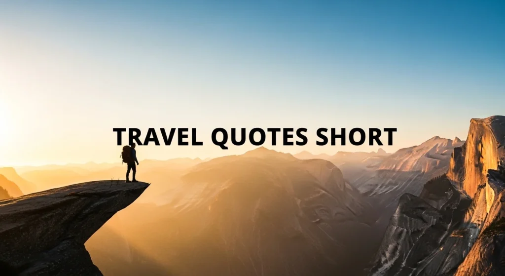 Travel Quotes Short