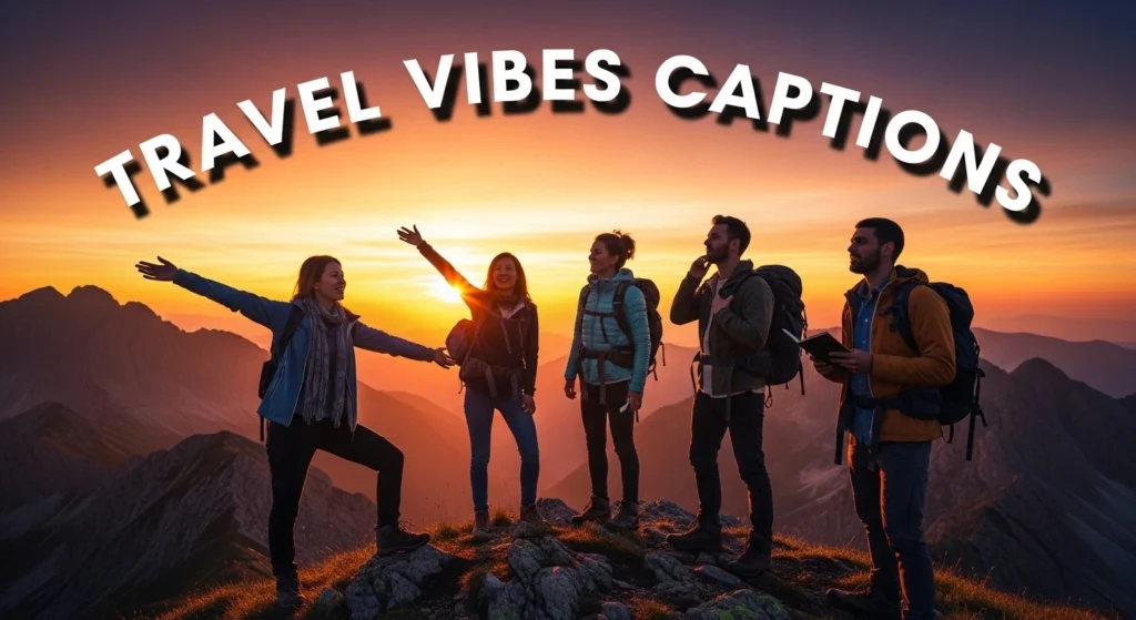 Travel Vibes Captions