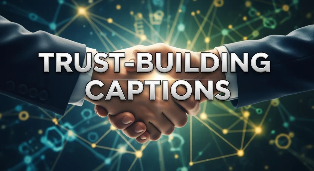 Trust-Building Captions