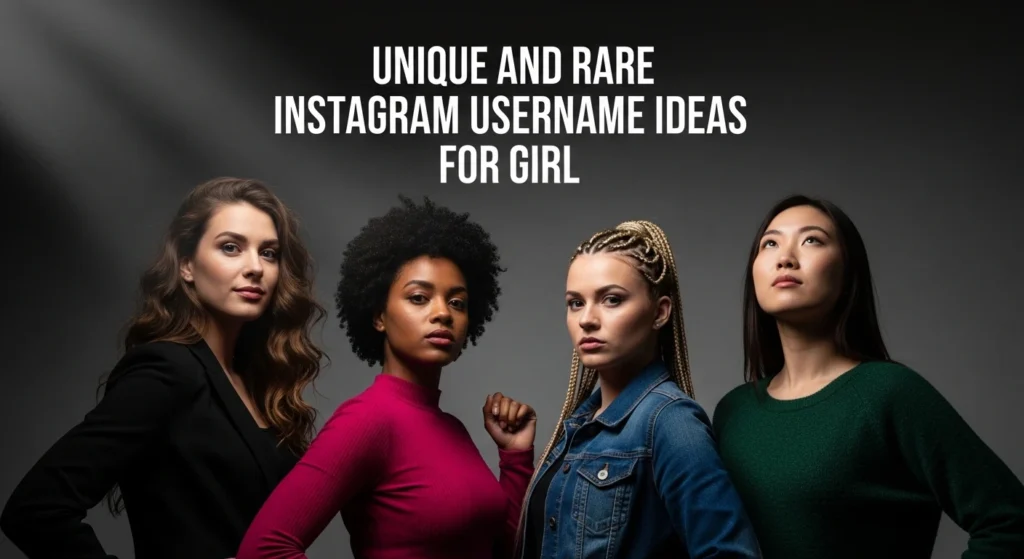 Unique and Rare Instagram Username Ideas for Girl