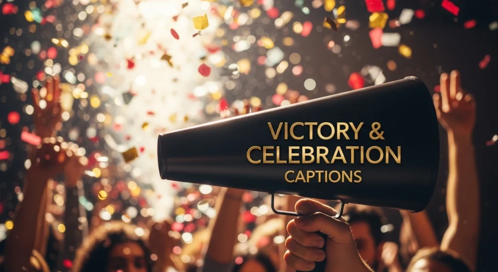 Victory & Celebration Captions