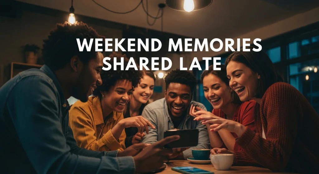 Weekend Memories Shared Late